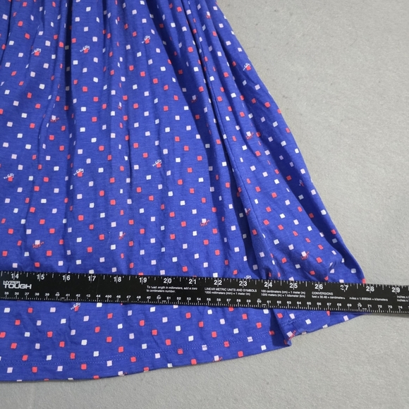 Lilly Pulitzer Borealis Blue Kalama Off The Shoulder Dress 010340 Size Small - Picture 4 of 10